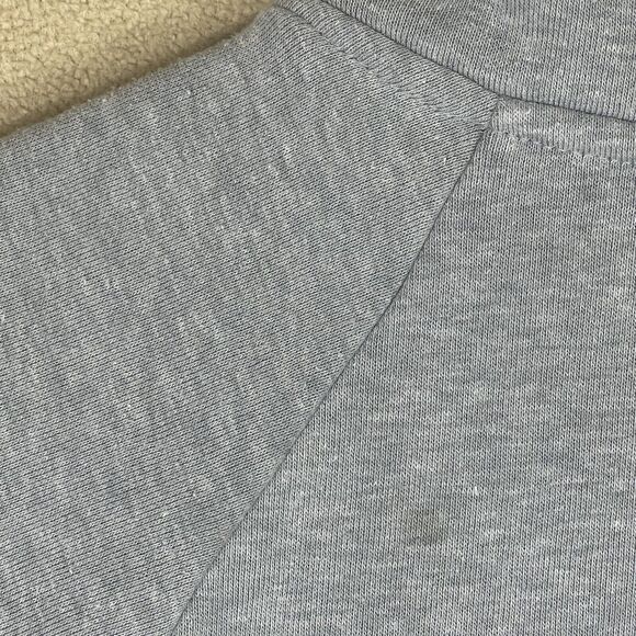 Under Armour Womens L Sweatshirt Pullover Heatgear Long Sleeve Gray 1/4 Zip - Picture 9 of 11